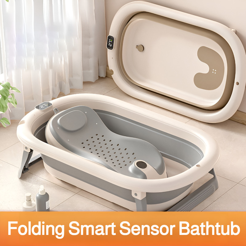 Baby Bath Tub Foldable - Składana wanienka dla niemowląt, bezpieczne i