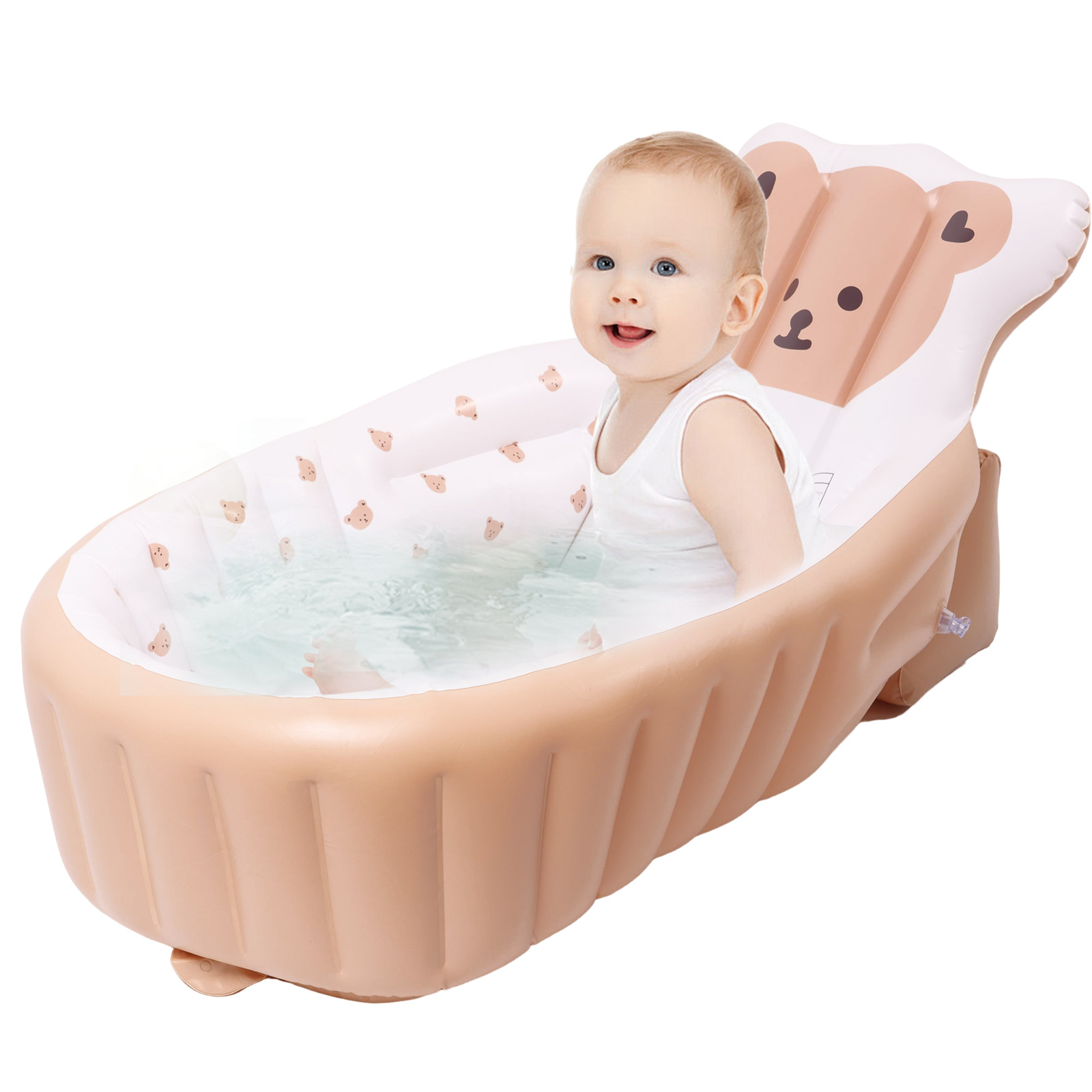 Baby Bath Tub Foldable - Nadmuchiwana wanna dla niemowląt z PVC