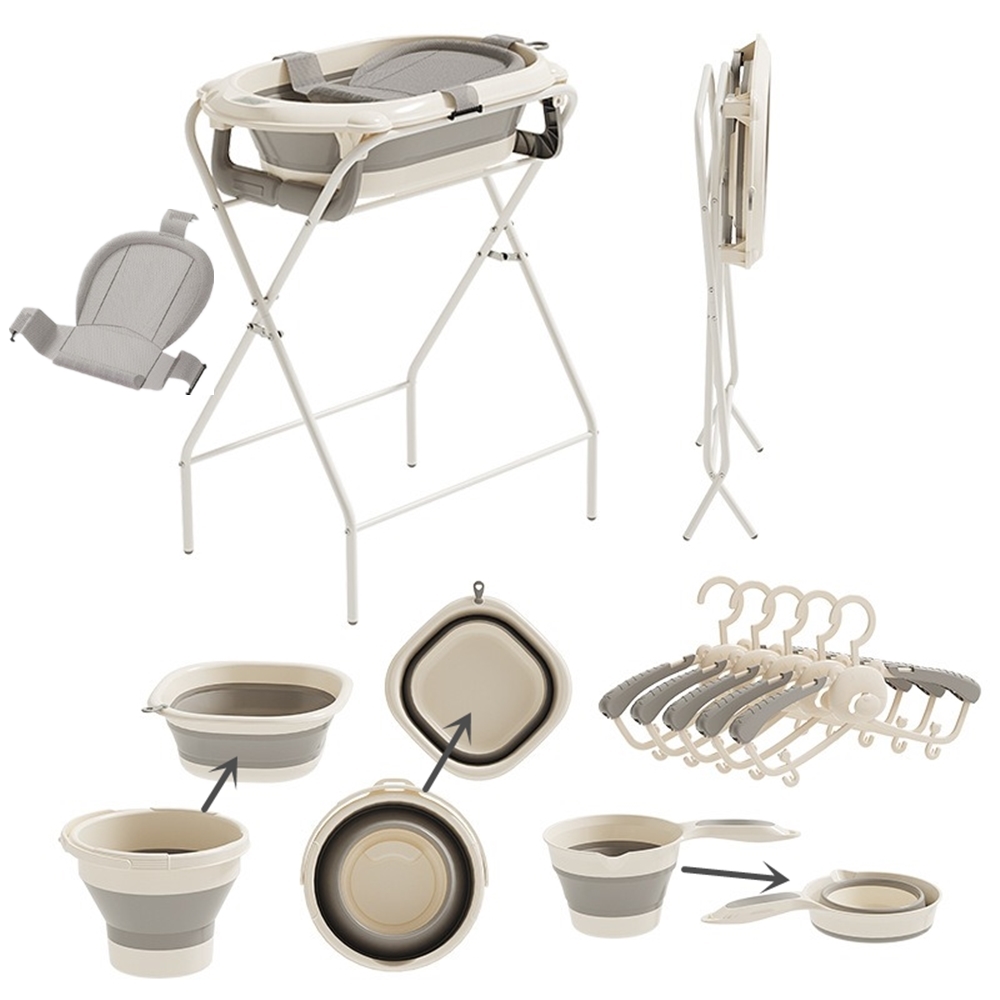 Zestaw do kąpieli dla niemowlą – Baby Bath Tub Foldable recenzja i cena