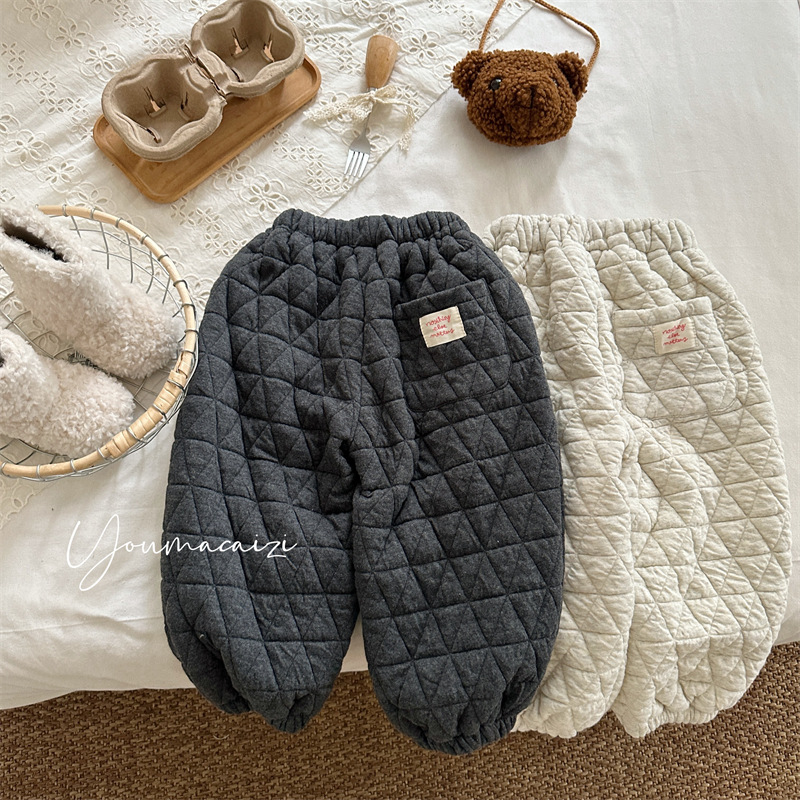 Spodnie dziecięce z bawełny i  – Baby Products Korean recenzja i cena