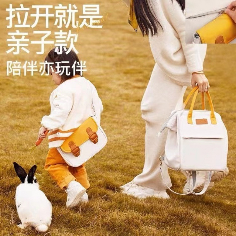 Plecak dla mam z blokami kolor – Baby Products Korean recenzja i cena